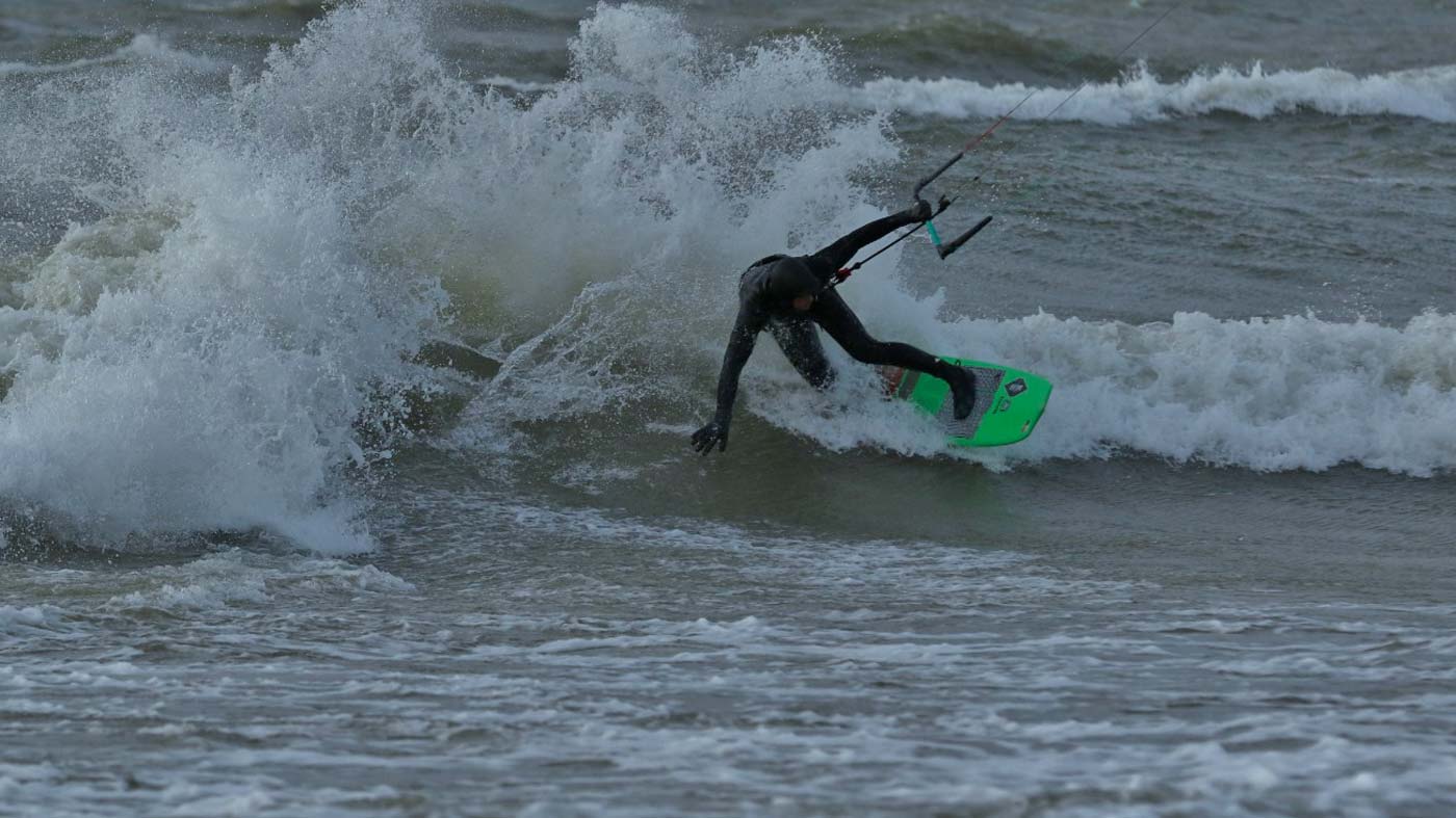 Kitesurfing in Baltic Sea, Latvia. Used and demo kitesurfing equipment at special prices