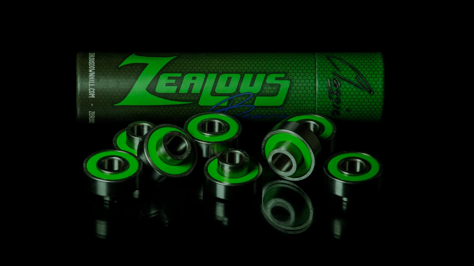 Zealous Longboard Bearings Engineered for Speed, Precision and Durability