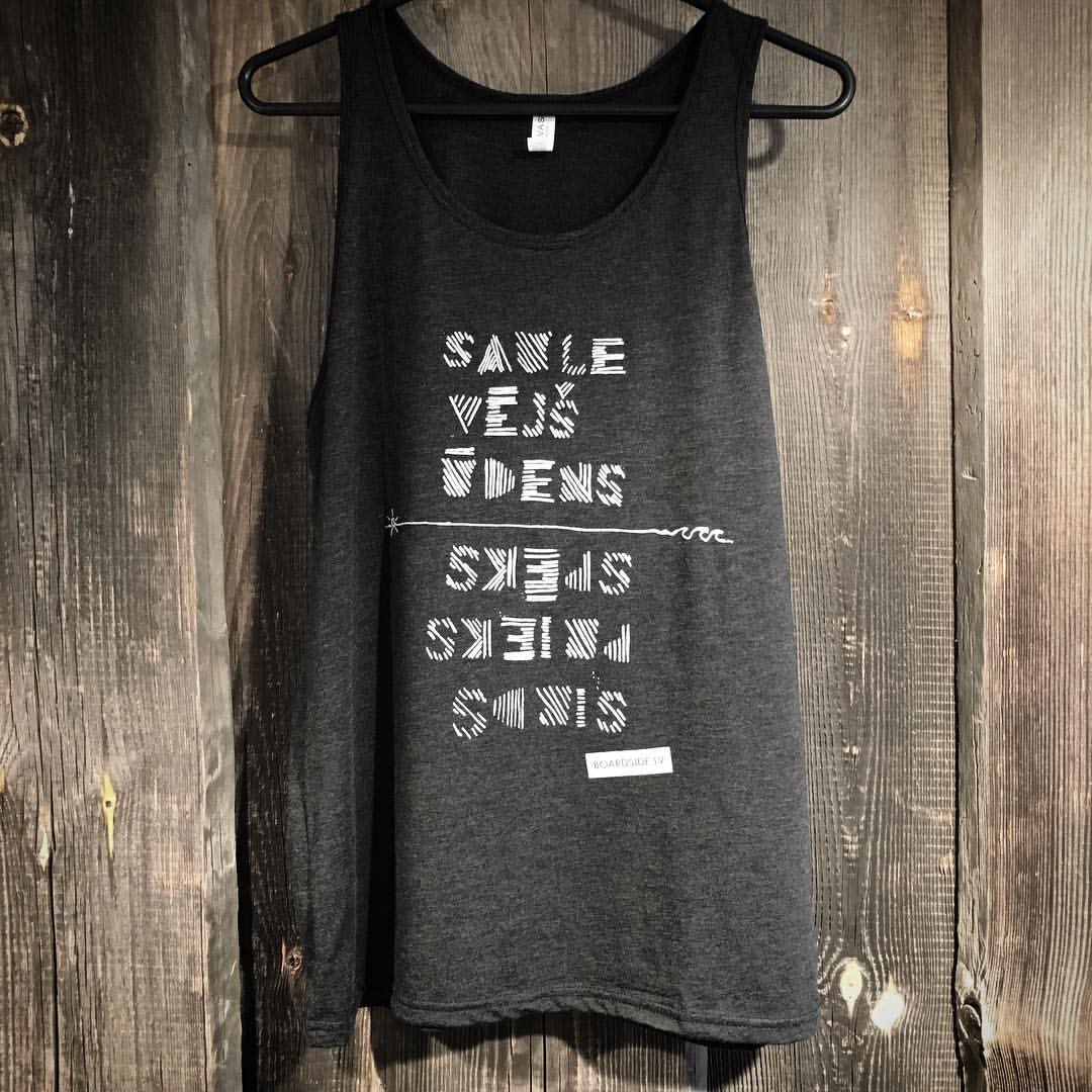 Boardside.lv Tank Top – Dark Gray