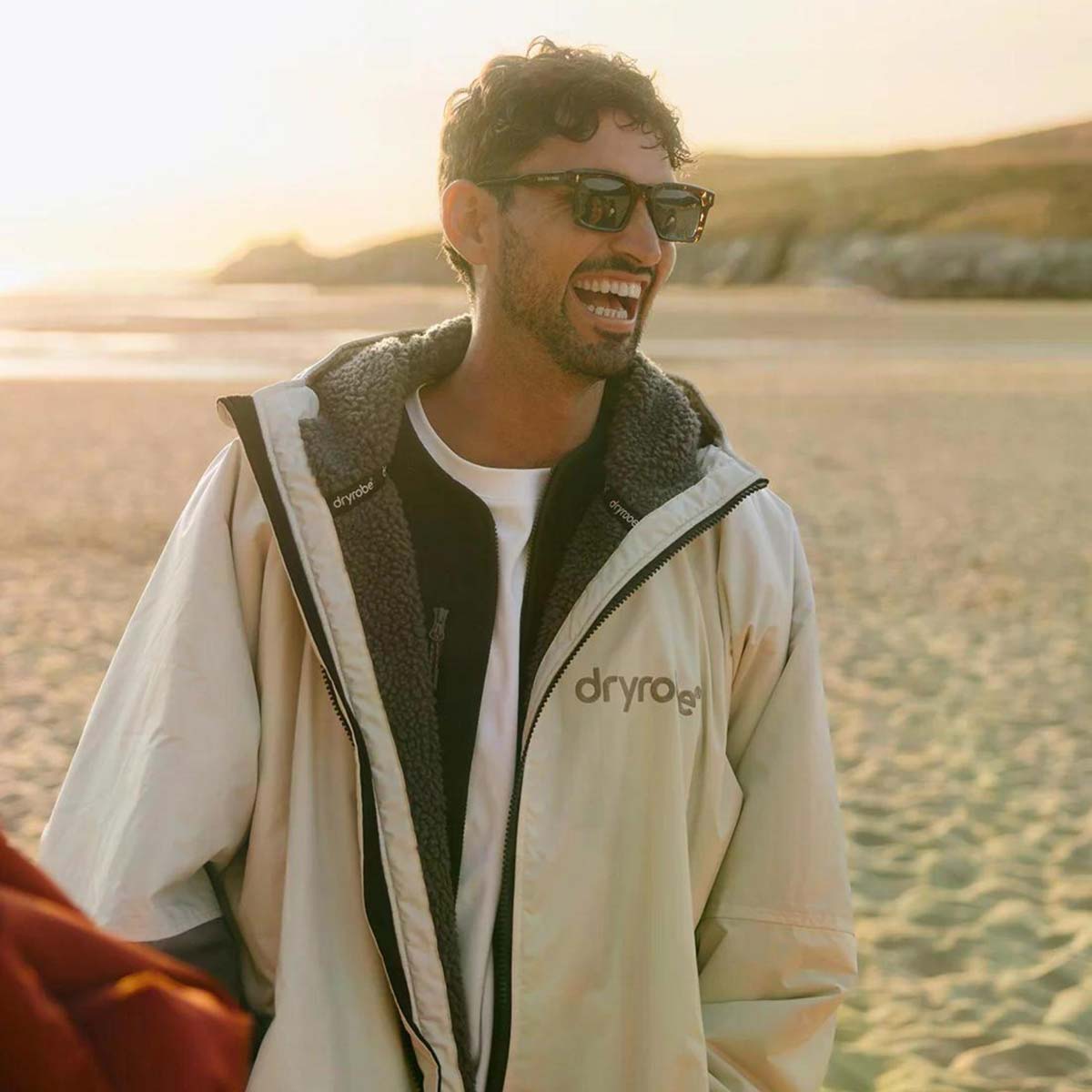 Dryrobe Advance Changing Robe Waterproof Jacket - Stone
