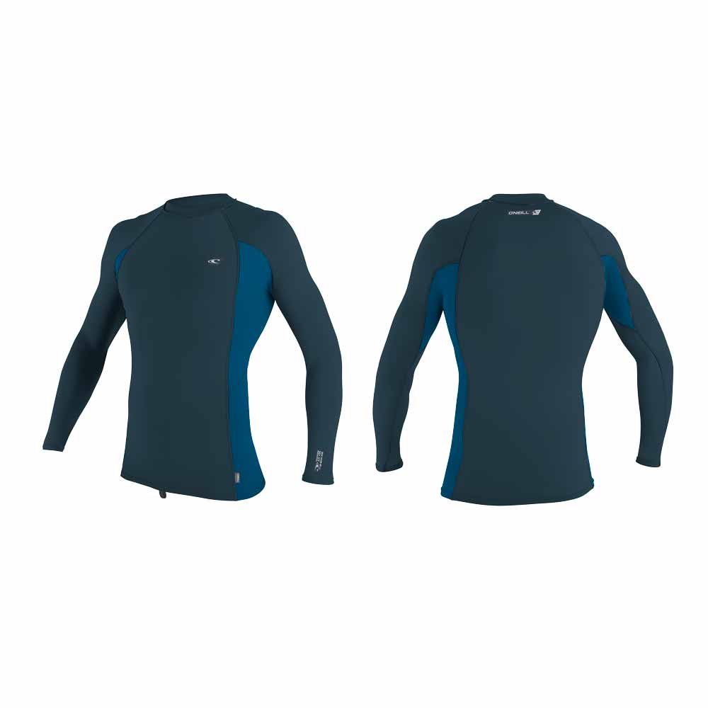 O'Neill Premium Skins LS Rash Guard – Cadet Blue