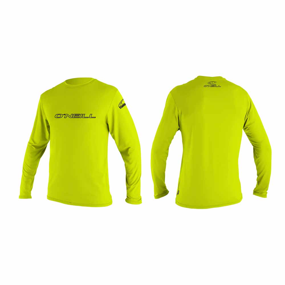 O'Neill Basic Skins LS Sun Shirt  – Lime 187