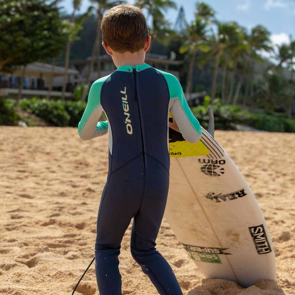 O'Neill Toddler Reactor Full 2 mm Wetsuit – Slate/Lightaqua/Ocean FQ2