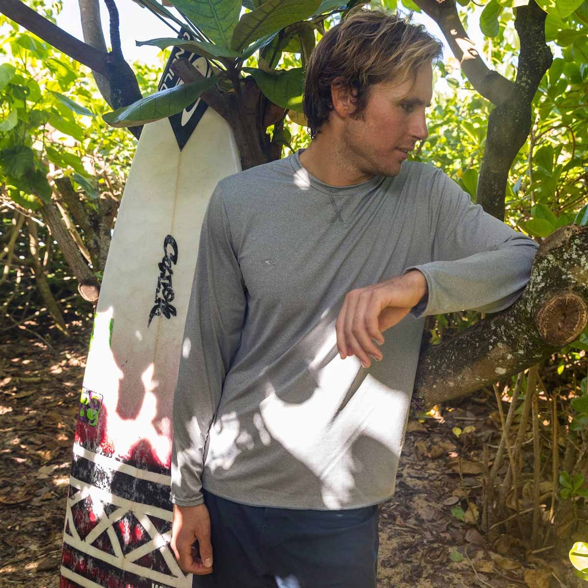 O'Neill TRVLR Hybrid L/S Sun Shirt – Graphite 009