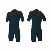 O'Neill Hammer 2mm Chest Zip S/S Spring Wetsuit – Slate/Black EJ4