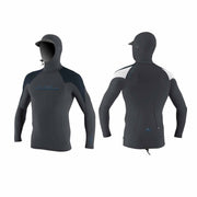 O'Neill Premium Skins O'Zone L/S Rash Guard w/Hood – Graph/Slate/White IM7