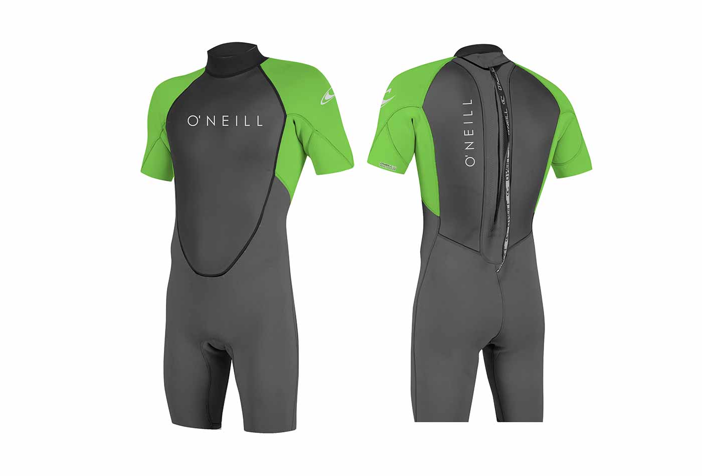 O'Neill Reactor II BZ Spring 2mm wetsuit – Graph / Dayglo AU1