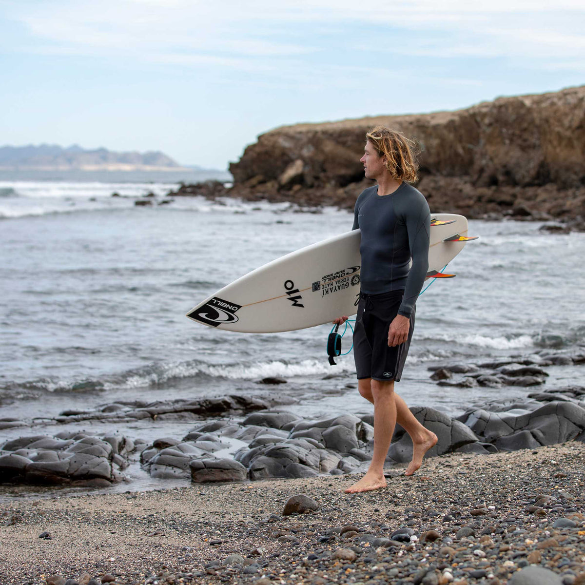 O'Neill Reactor-2 1.5mm L/S Top – Graphite/Abyss/Ocean IL3