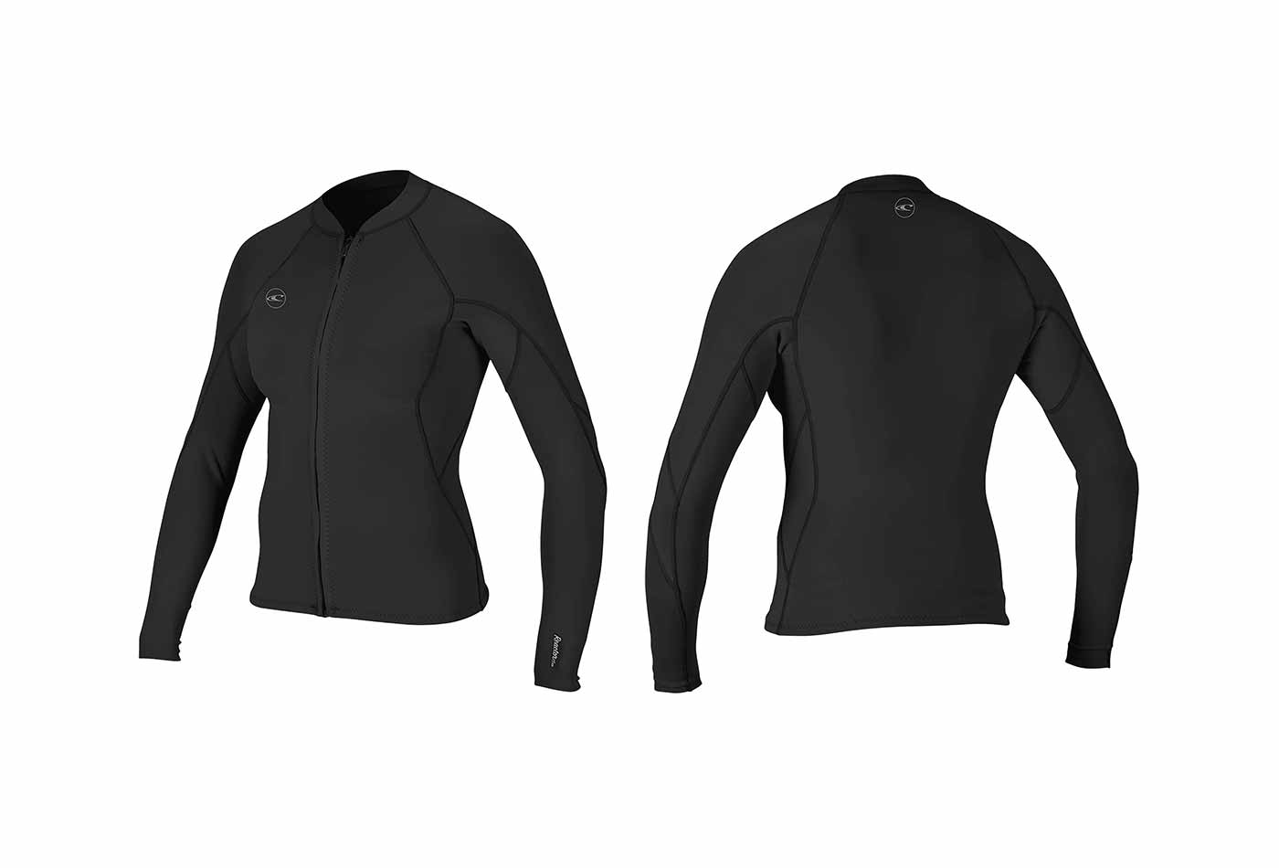 O'Neill WMS Reactor II Front Zip 1.5mm Jacket – Black A00