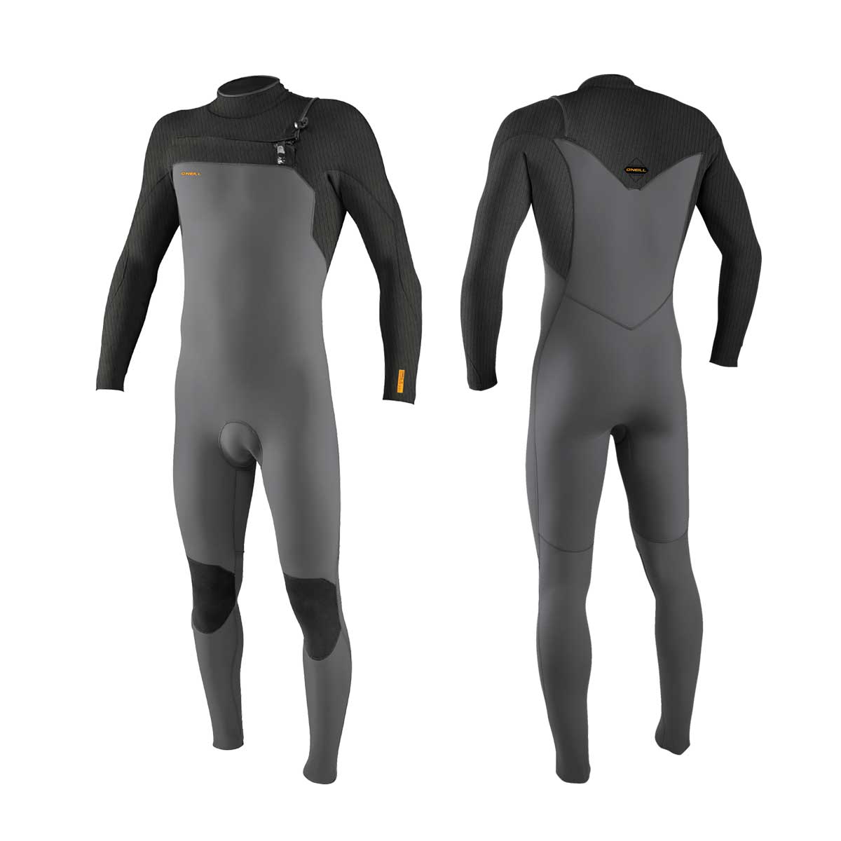 O'Neill HyperFreak CZ Full 3/2+ mm Wetsuit – Smoke/Raven HR6