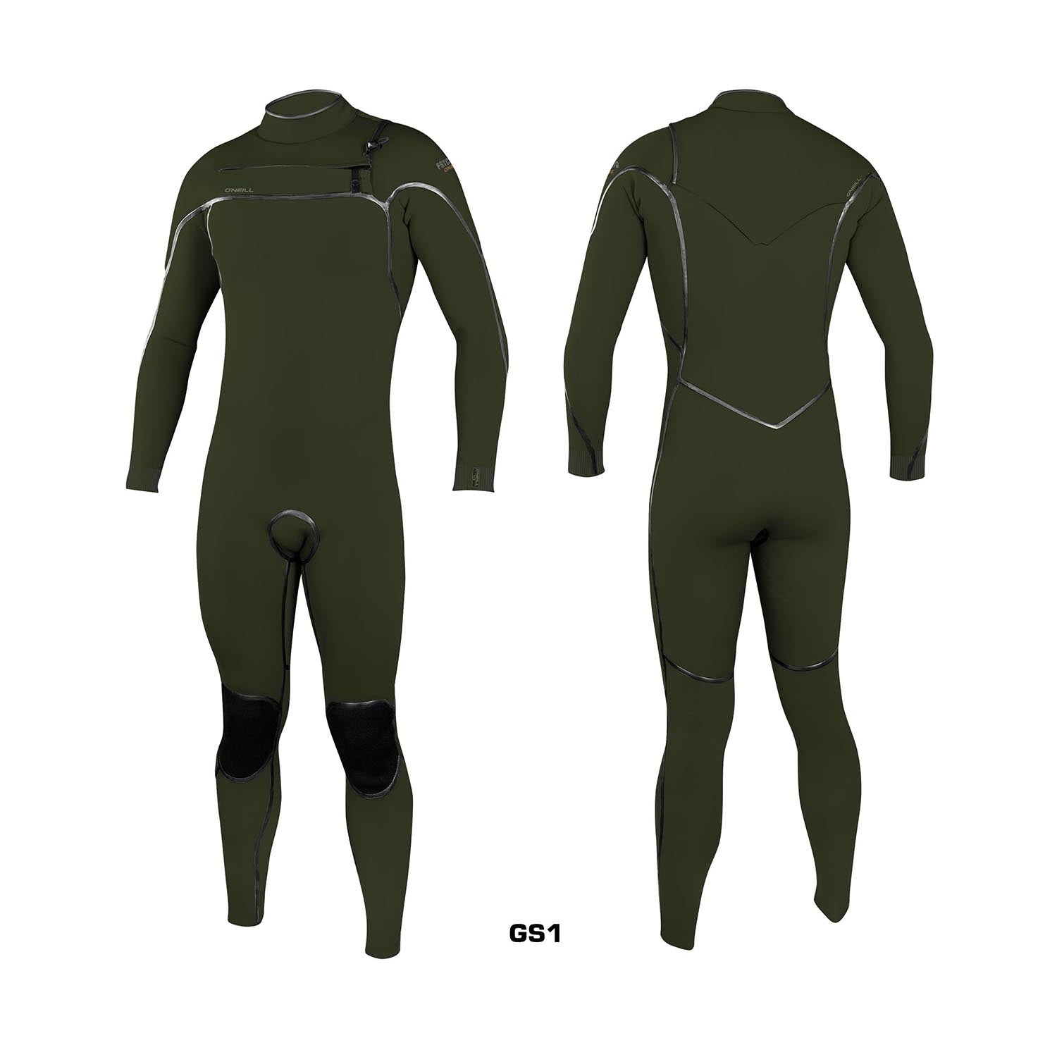 O'Neill Psycho ONE FZ FW 4/3 mm Wetsuit