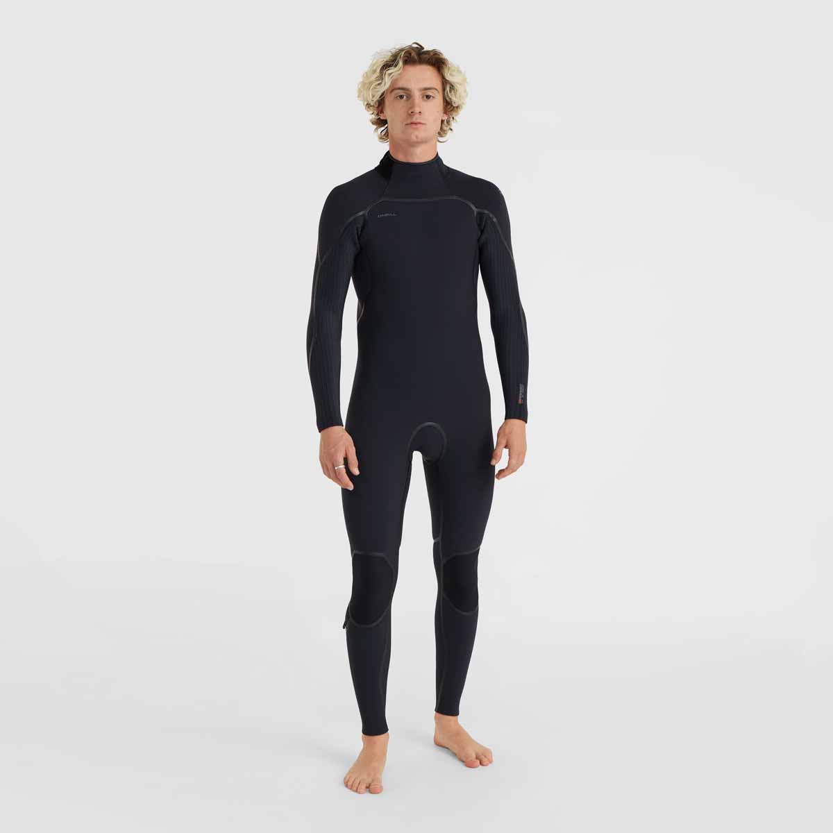 Wetsuit O'Neill Hyperfreak Fire 4/3+ mm Back Zip – Black A00