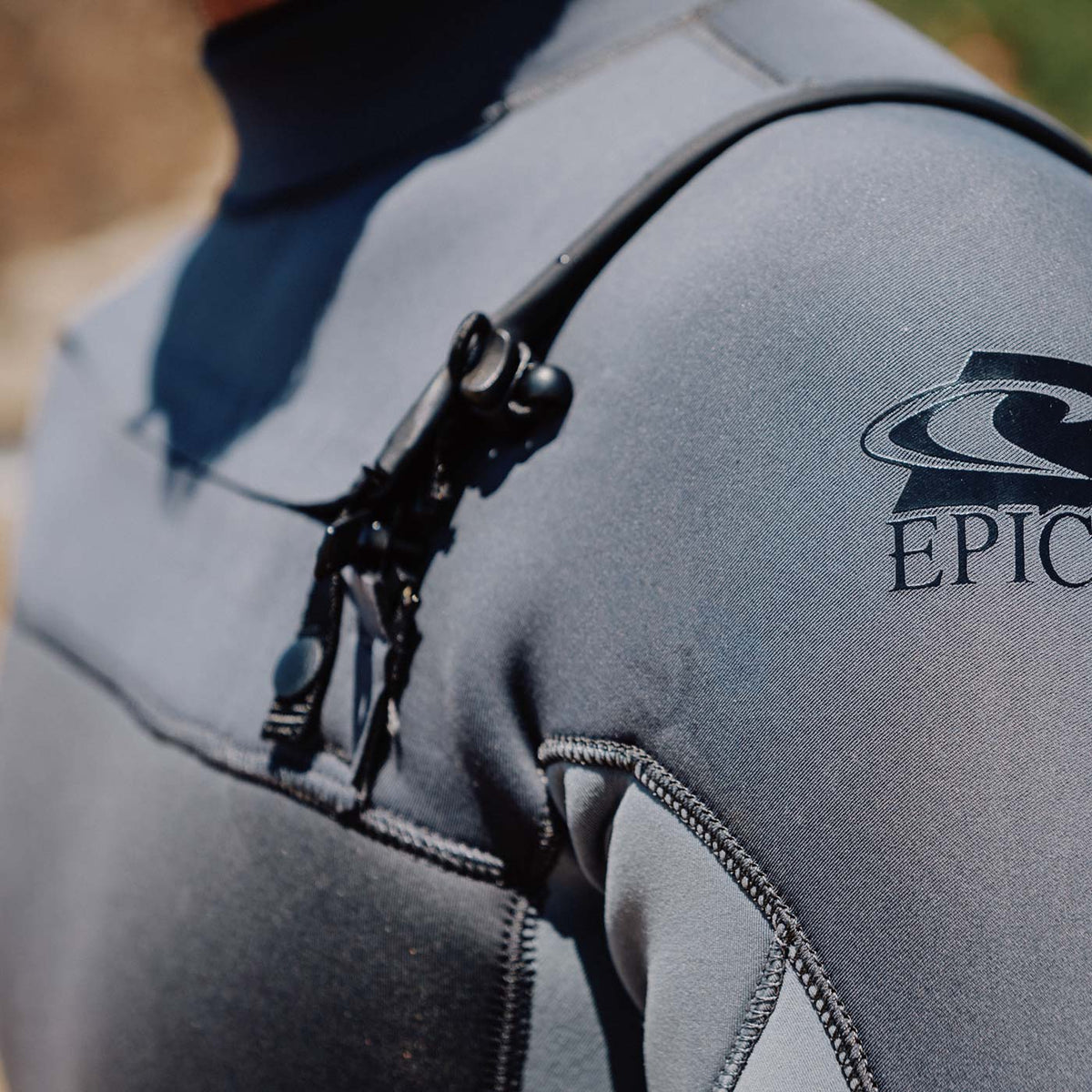 O'Neill Epic 5/4mm Chest Zip Full Wetsuit – Temperedsteel/Smoke/Graph IU1