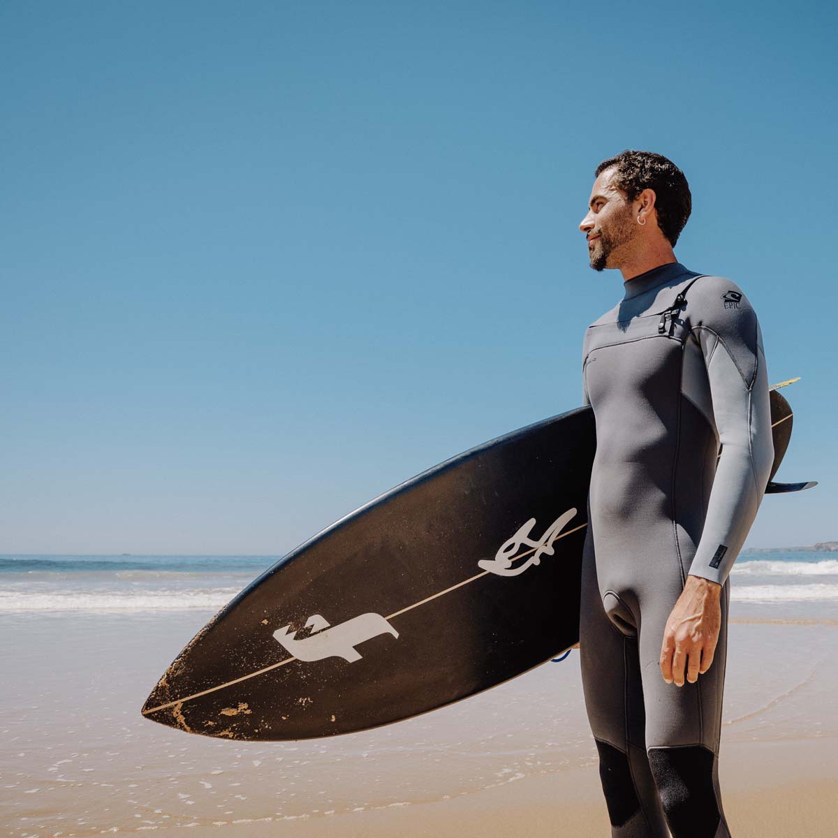 O'Neill Epic 5/4mm Chest Zip Full Wetsuit – Temperedsteel/Smoke/Graph IU1