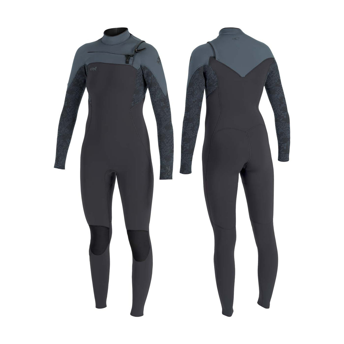 O'Neill WMS Epic 5/4 mm Chest Zip Full Wetsuit – TEMPDSTL/SHADE IT1