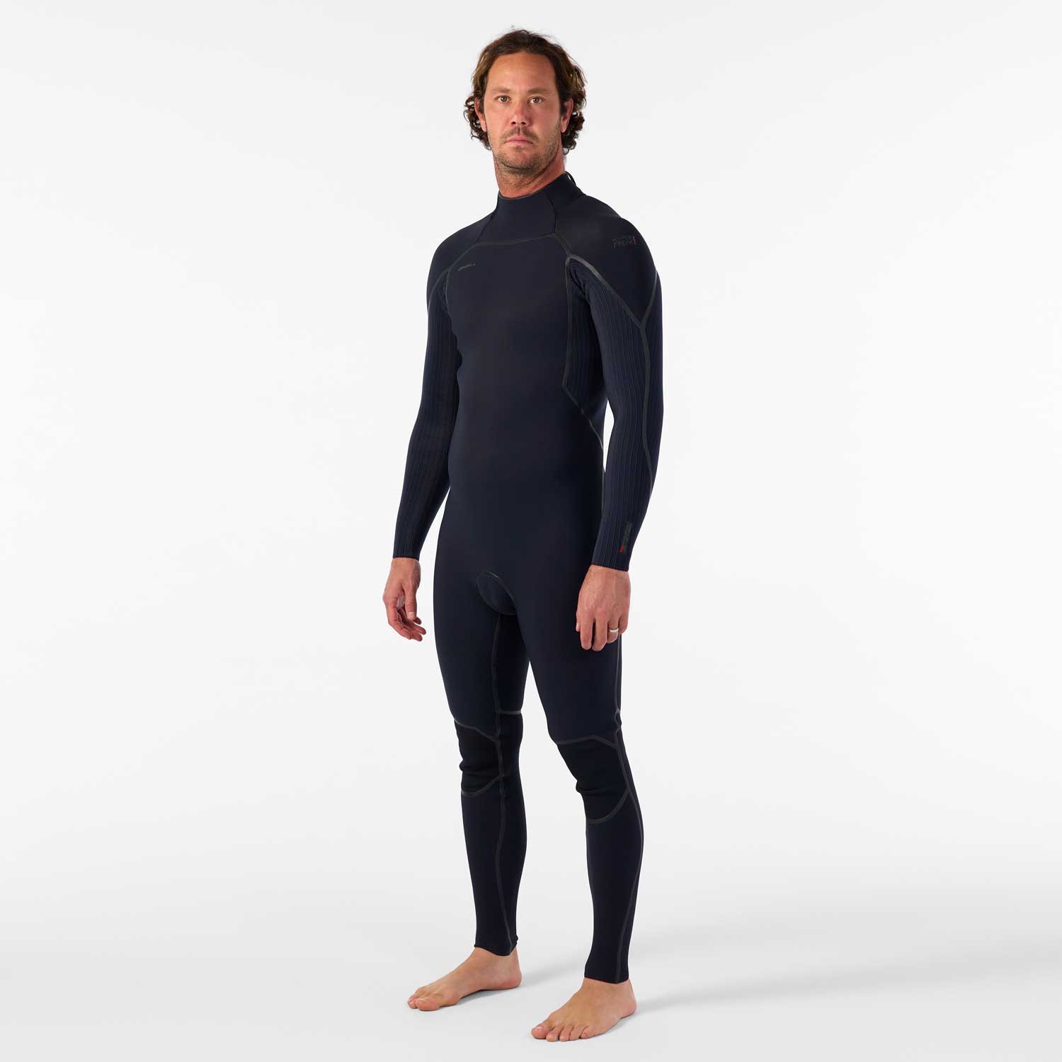 O'Neill Hyperfreak Fire 5/4+ mm Back Zip Wetsuit – Black A00