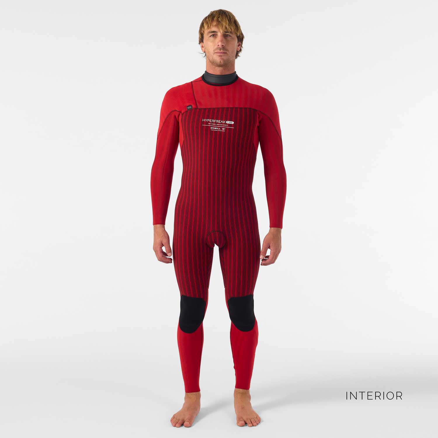 Wetsuit O'Neill Hyperfreak Fire 5/4+ mm Chest Zip w/Hood – Black A00
