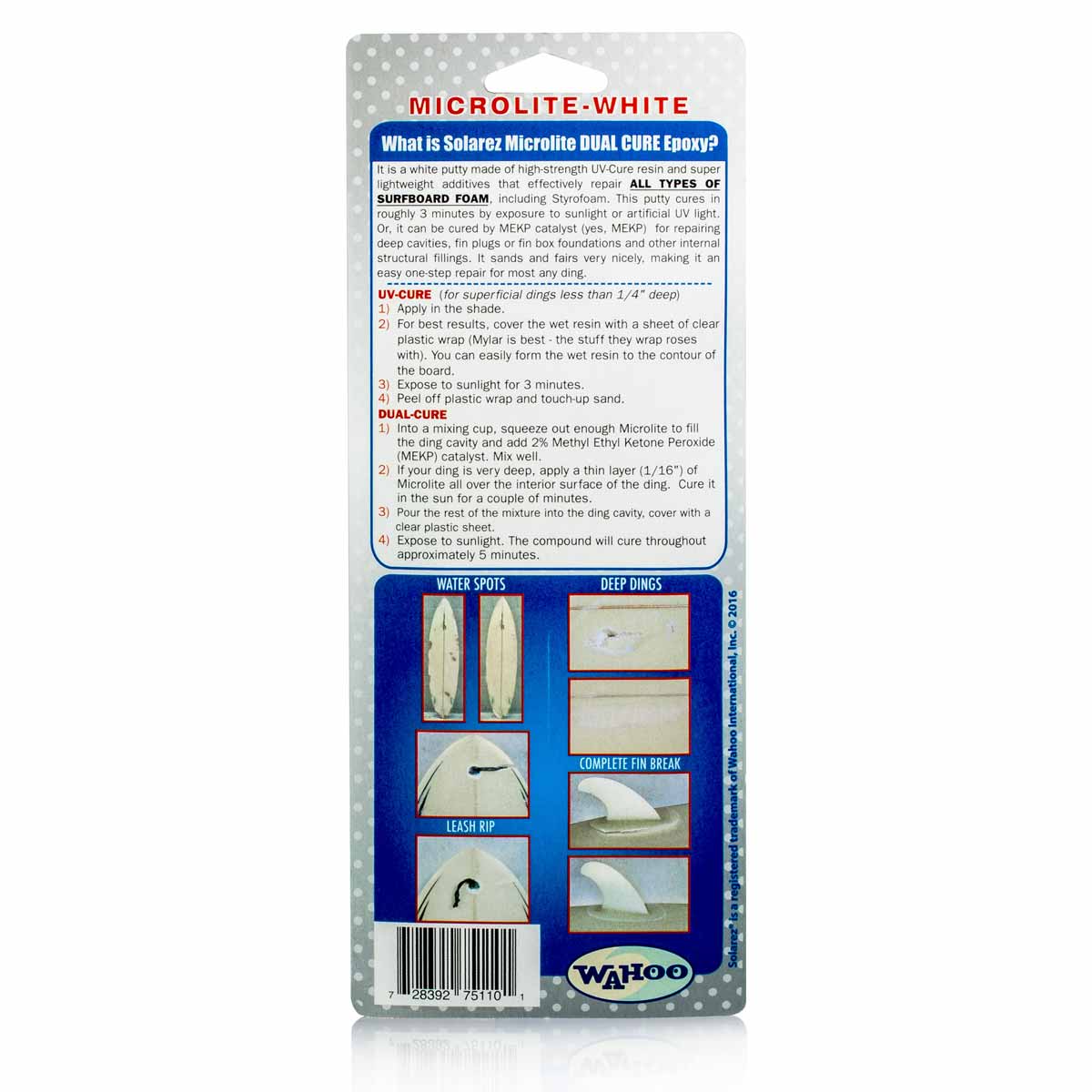 Solarez Microlite White Filler