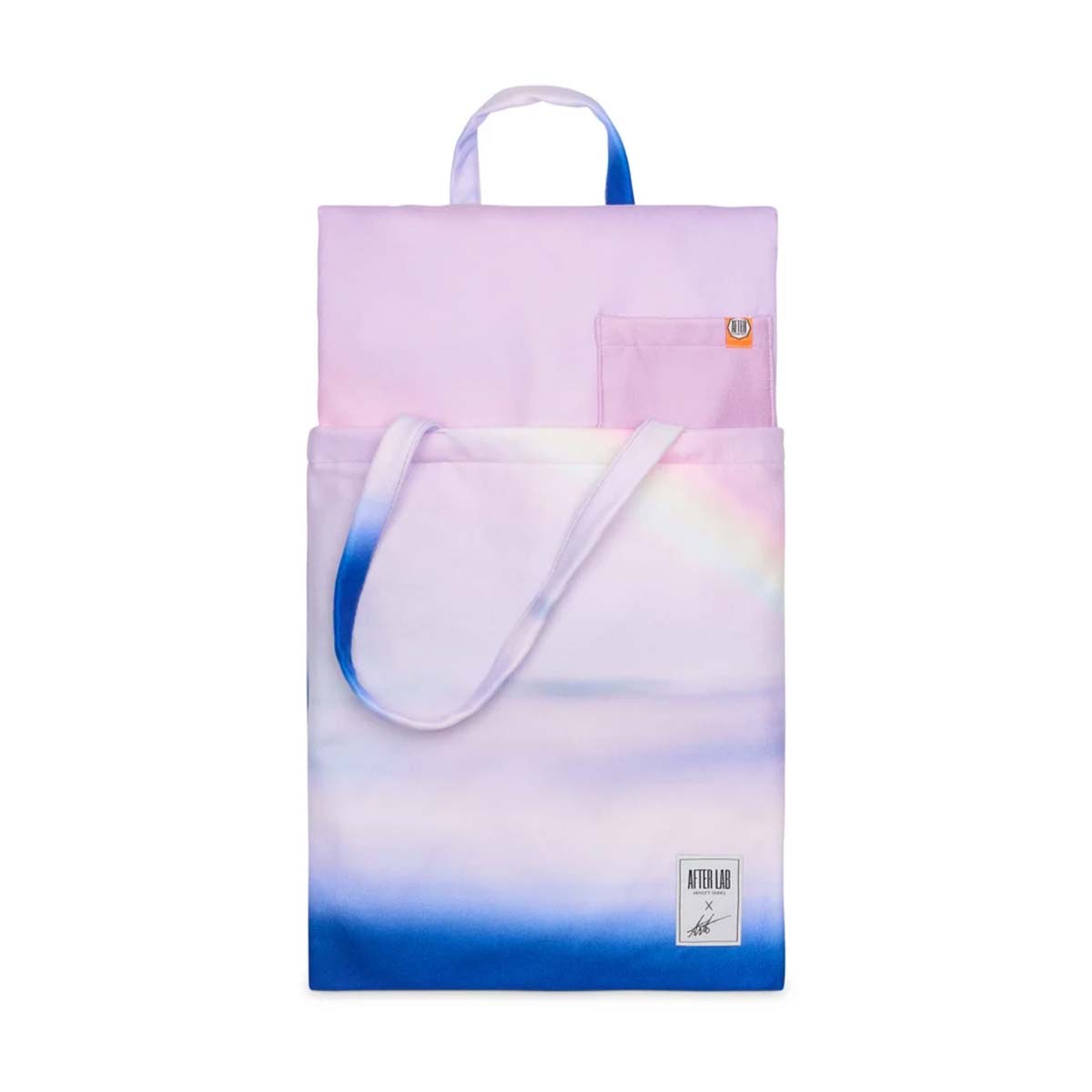 After Essentials Photograph Series Poncho Towel with Tote Bag – Rainbow