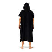 After Essentials Logo Poncho Towel – Black