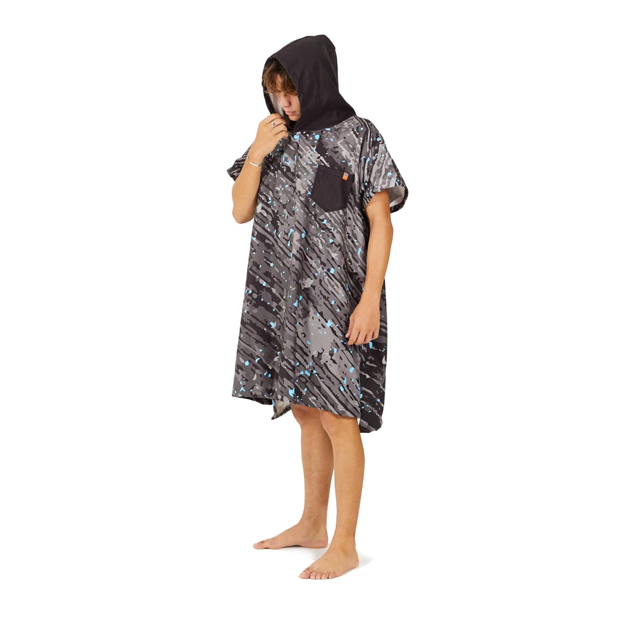 After Essentials Sport Series Poncho Towel – Blue