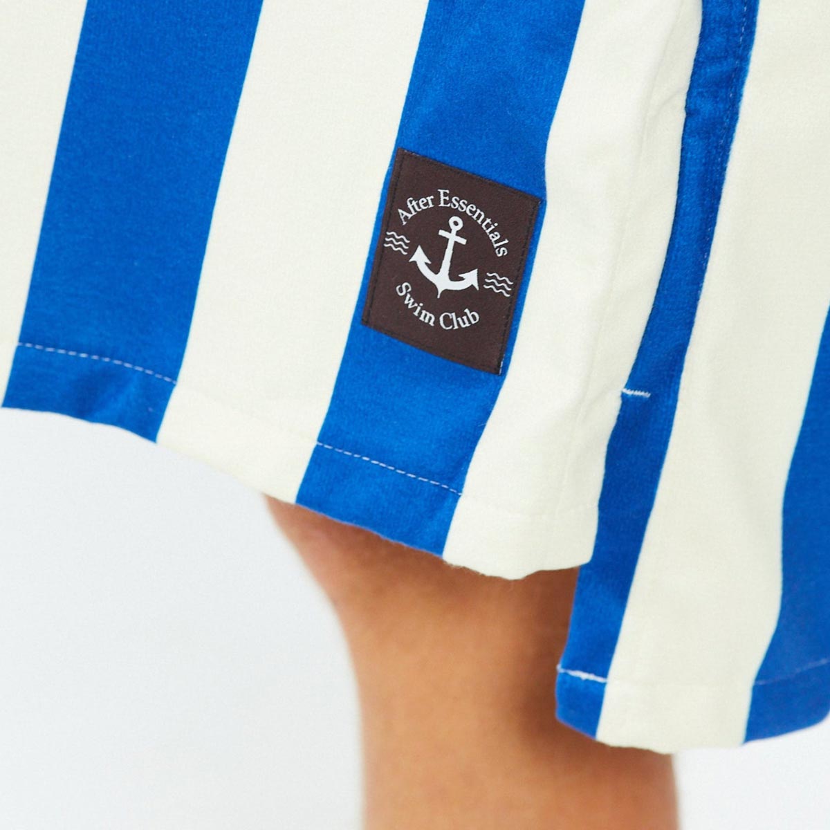 After Essentials Swim Club Poncho Towel – Blue
