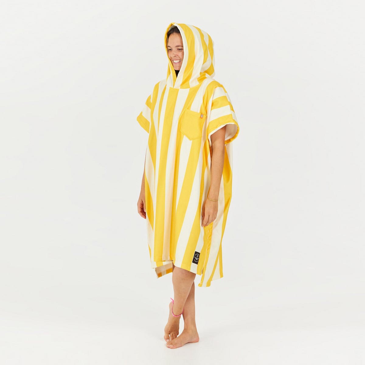 After Essentials Swim Club Poncho Towel – Yellow