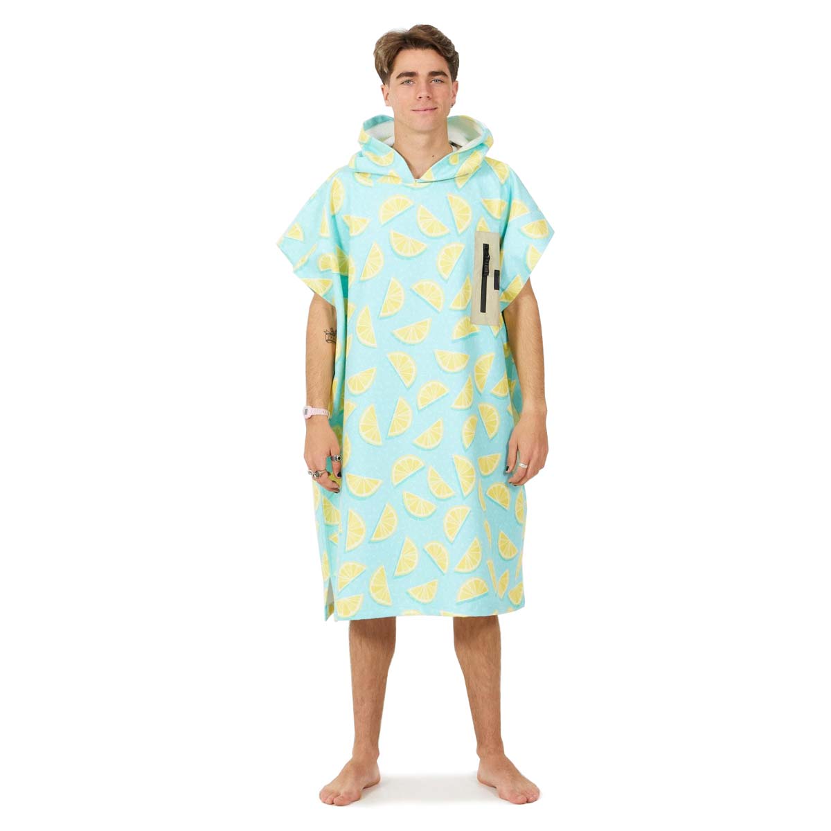 After Essentials Tech Pocket Poncho Towel – Lemon