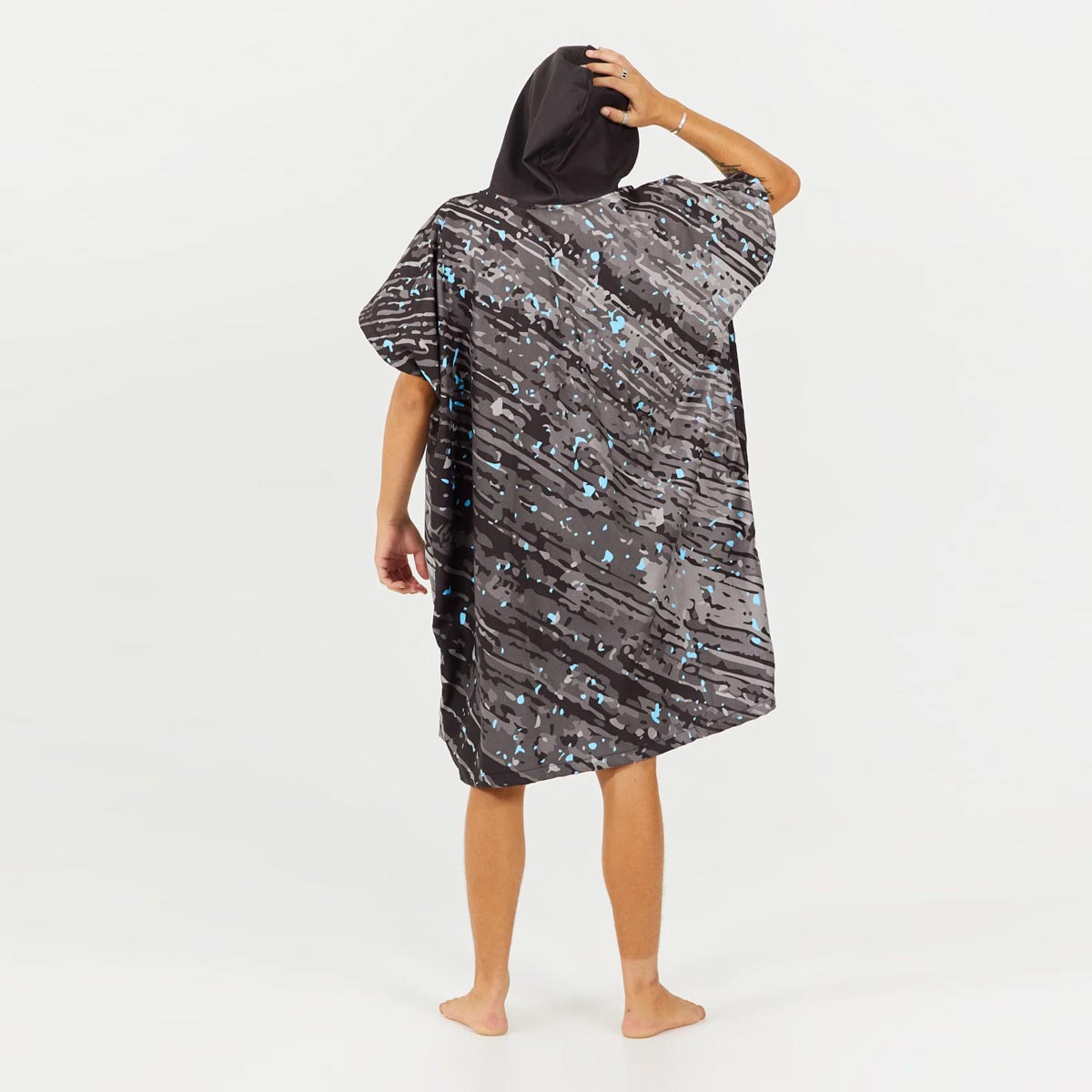 After Essentials Sport Series Poncho Towel – Blue