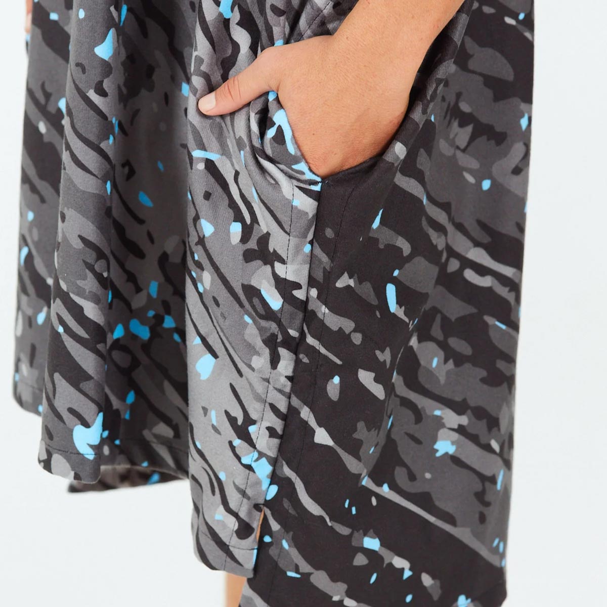 After Essentials Sport Series Poncho Towel – Blue