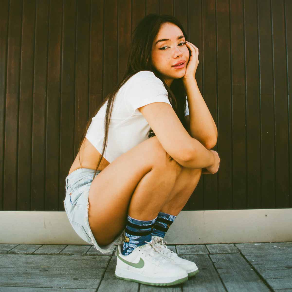 American Socks Dasies Mid High