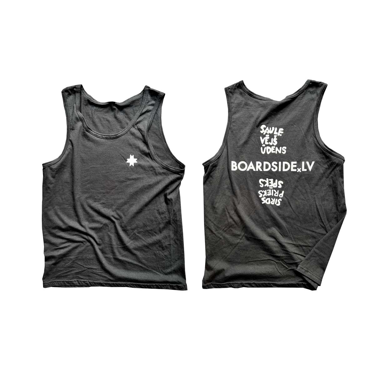 Boardside.lv Tank Top – Black