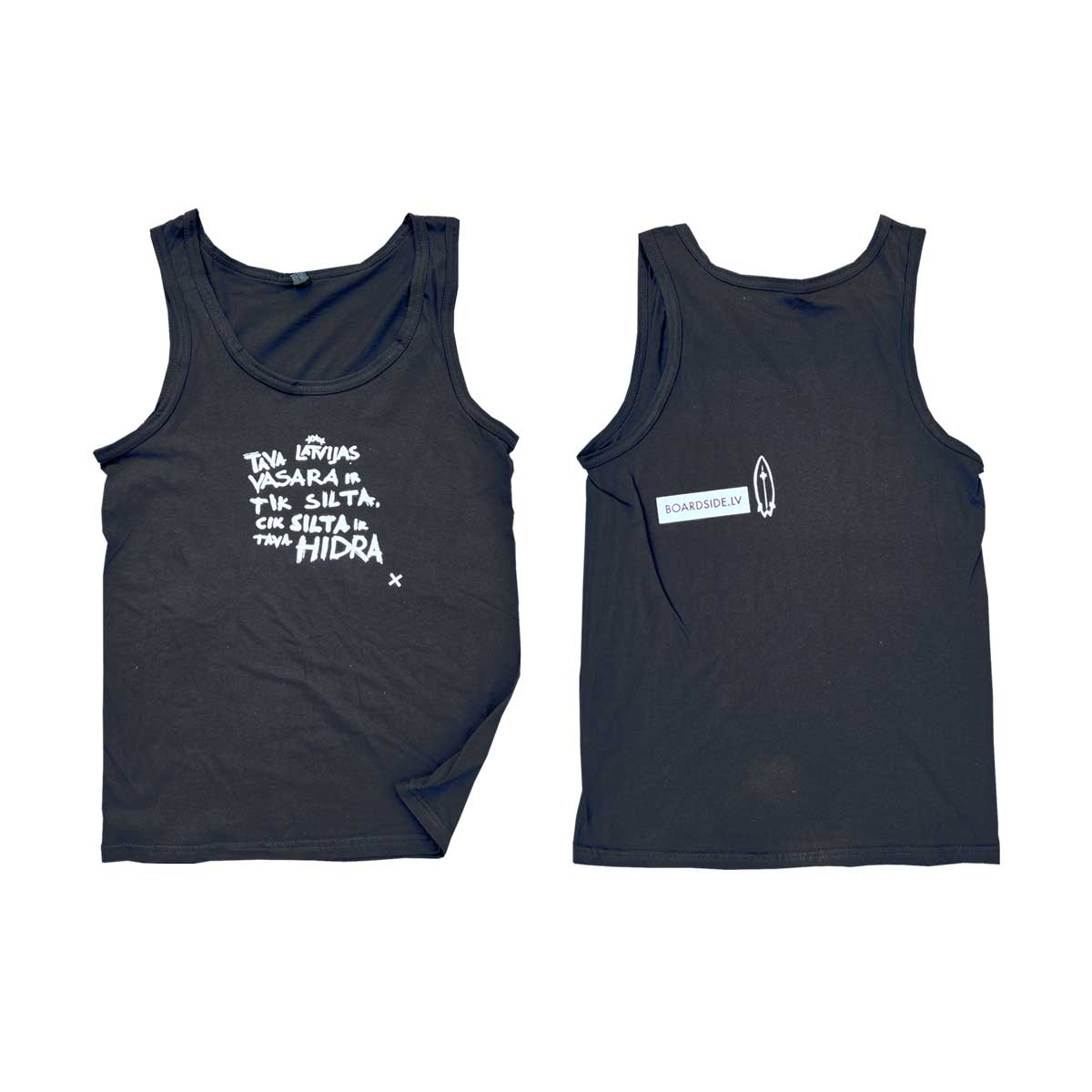 Boardside.lv Tank Top 2.0 – Black
