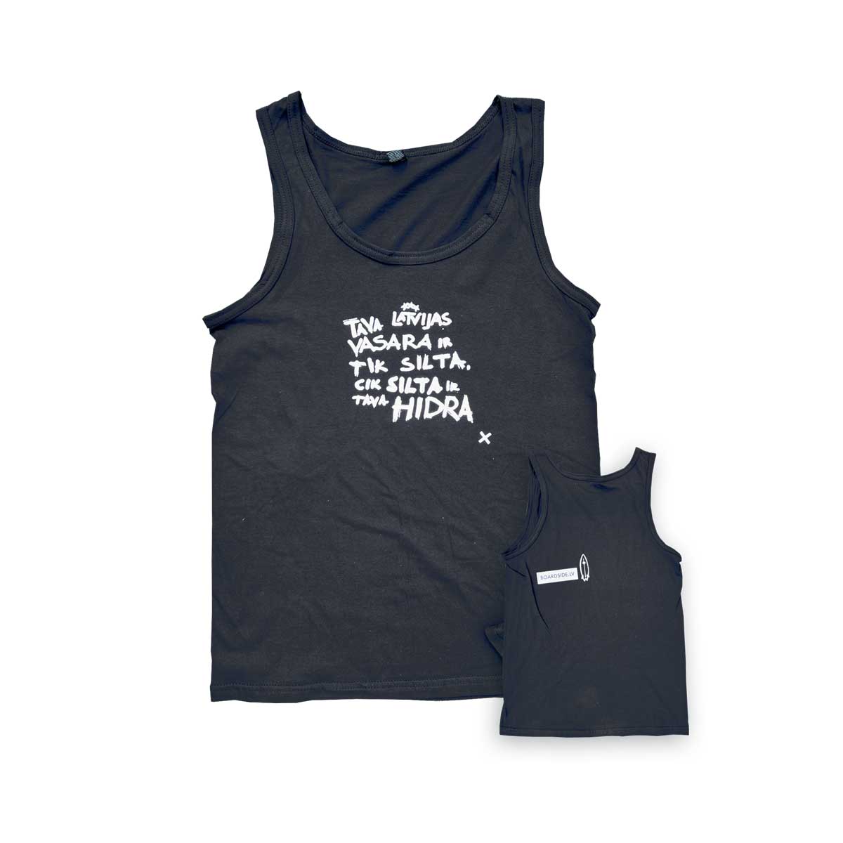 Boardside.lv Tank Top 2.0 – Black
