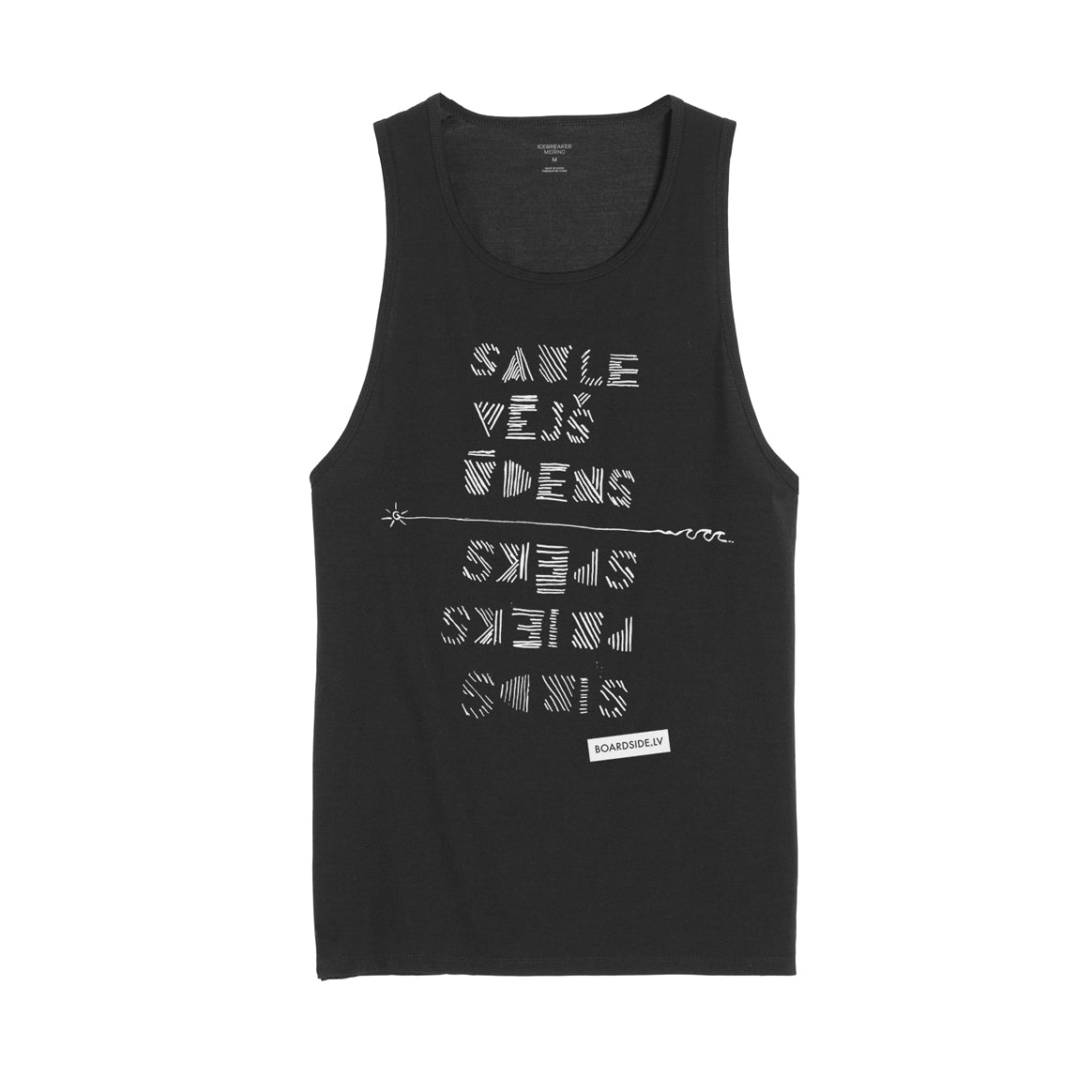 Boardside.lv Tank Top – Dark Gray