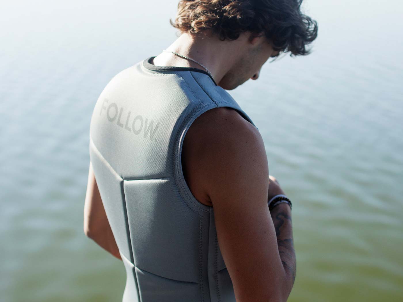 Mens Impact Vest Follow Section – Black