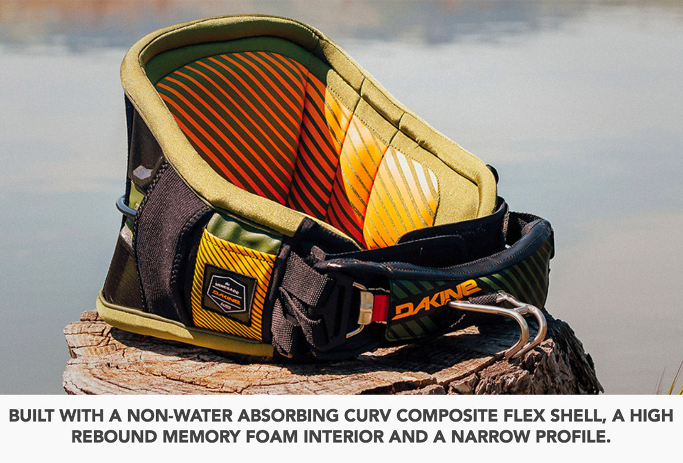 DaKine Renegade Kiteboard Waist Harness – Stencil Palm
