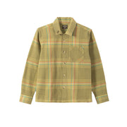 Dark Seas Blanton Woven Flannel Shirt – Olive