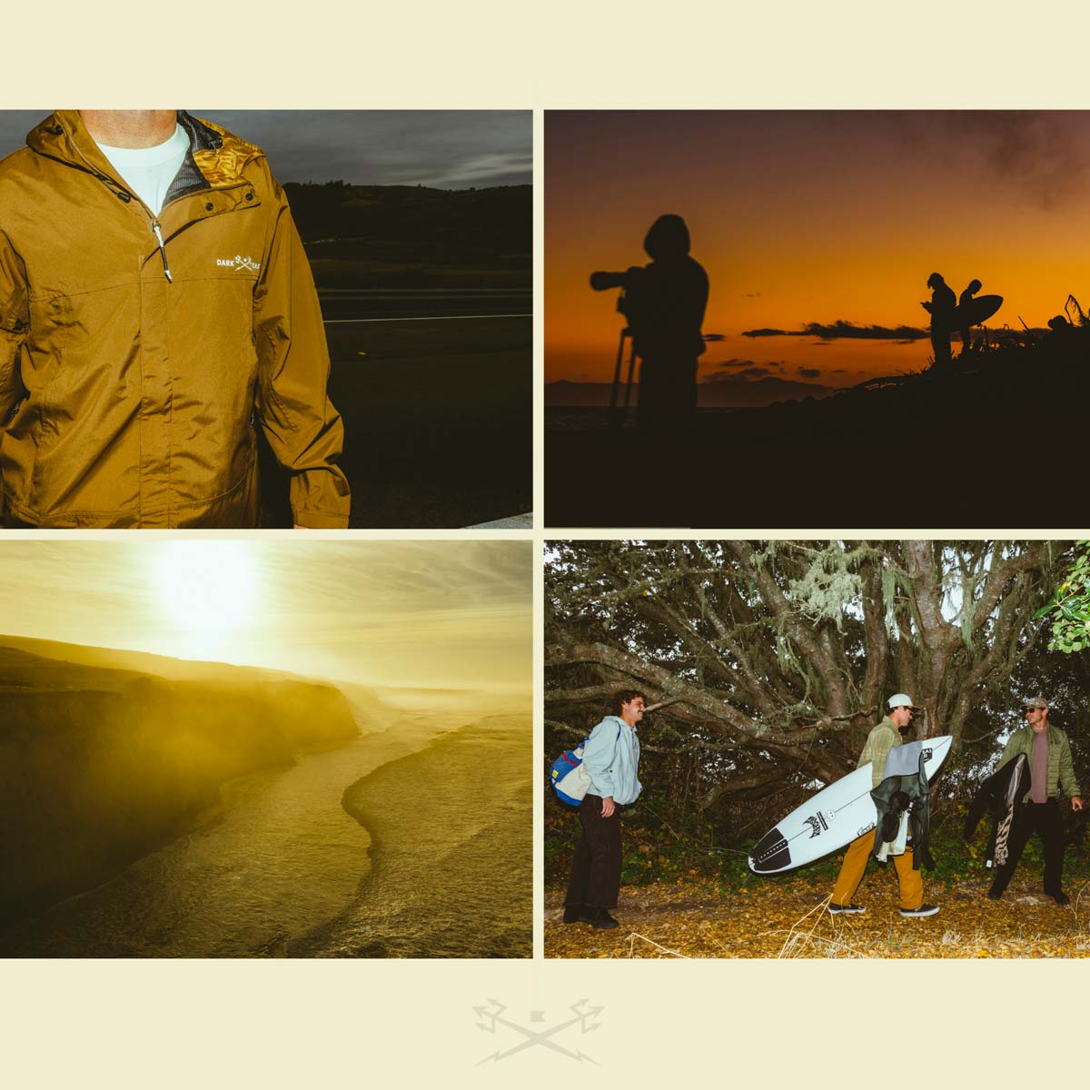 Dark Seas Breakwater Jacket – Brown