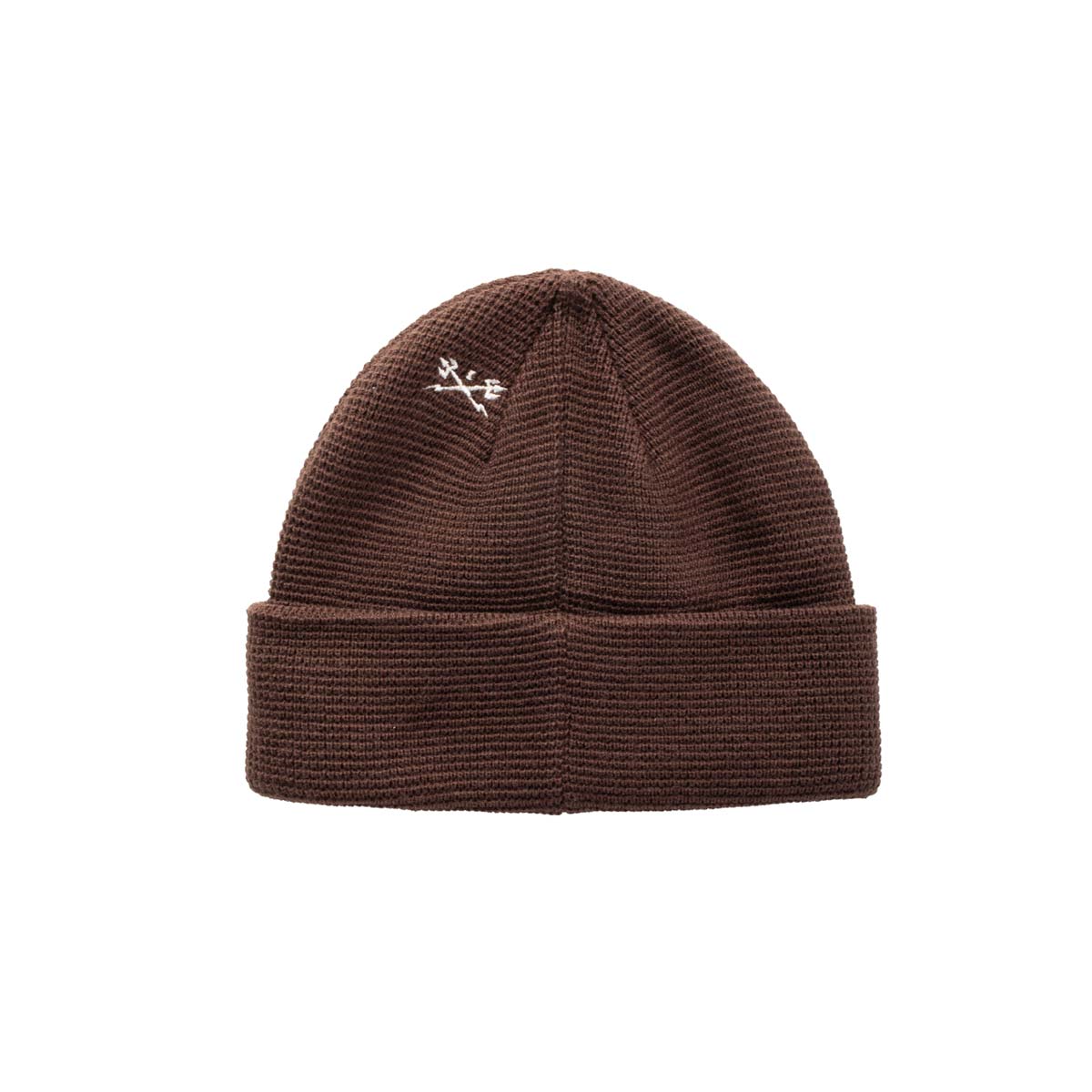 Dark Seas Dawn Patrol Beanie – Brown