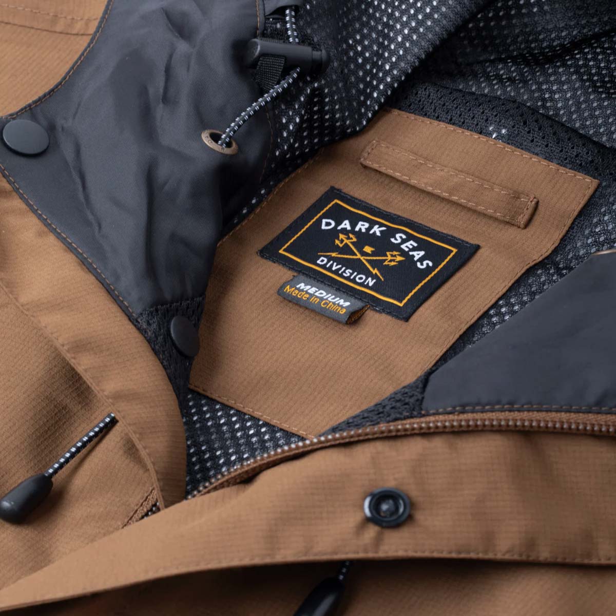 Dark Seas Breakwater Jacket – Brown