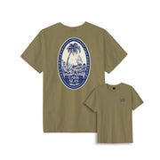 Dark Seas Embargo Pigment S/S Tee – Kelp