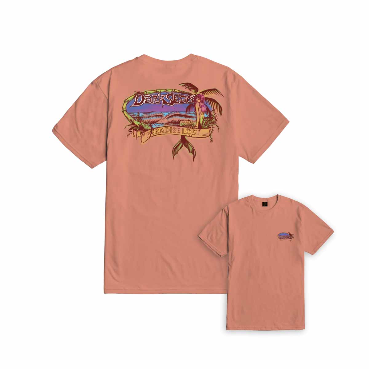 Dark Seas Paradise Lost Premium S/S Tee – Coral