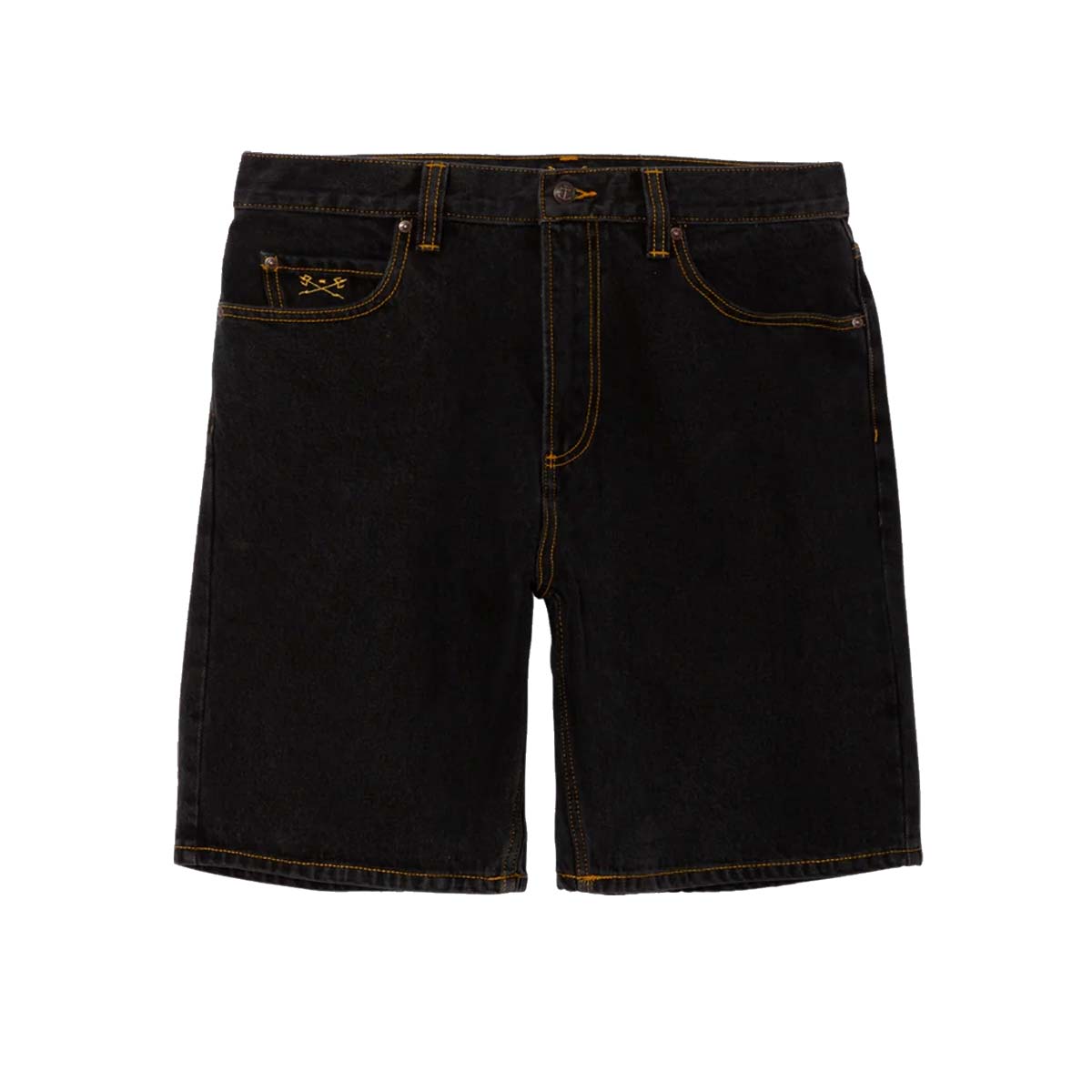 Dark Seas Silverado Denim Shorts – Faded Black