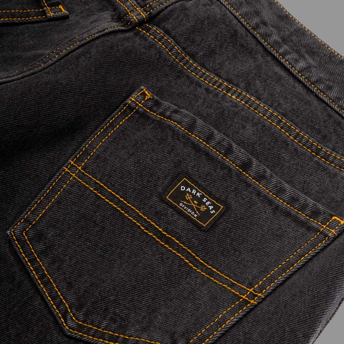 Dark Seas Silverado Denim Shorts – Faded Black
