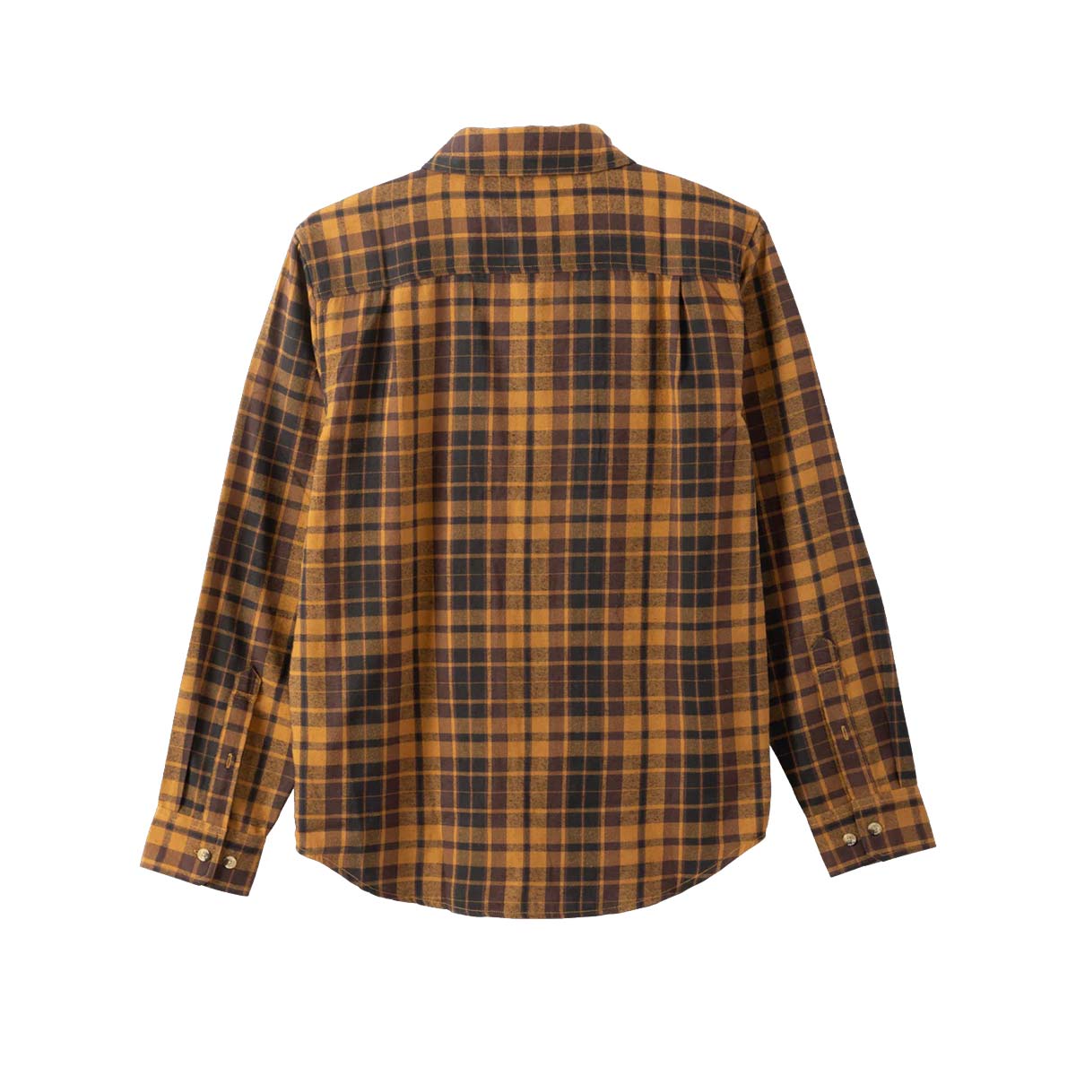 Dark Seas Tanglewood Woven Flannel Shirt – Black/Brown