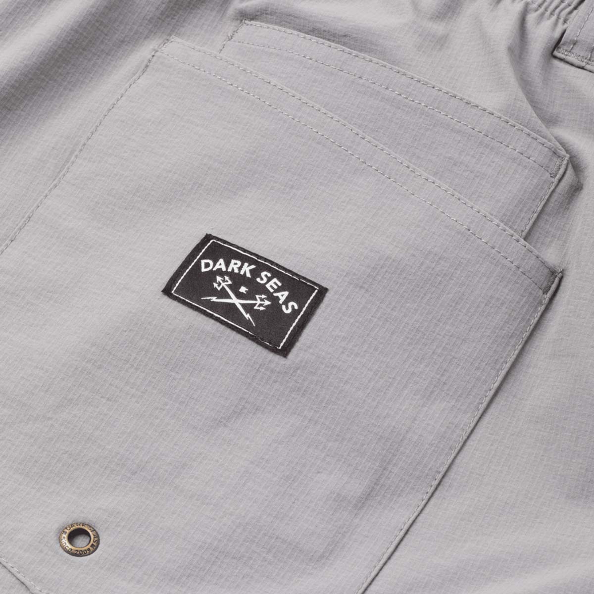 Dark Seas Warwick Camp Shorts – Grey