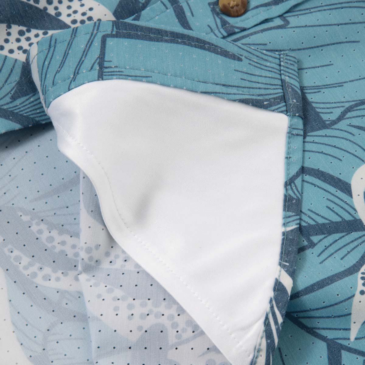 Dark Seas Webster Woven S/S Shirt – Blue