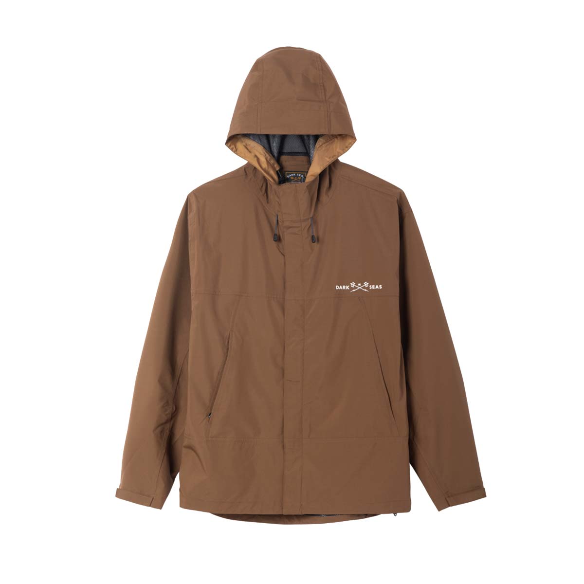 Dark Seas Breakwater Jacket – Brown