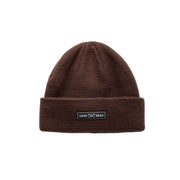 Dark Seas Dawn Patrol Beanie – Brown